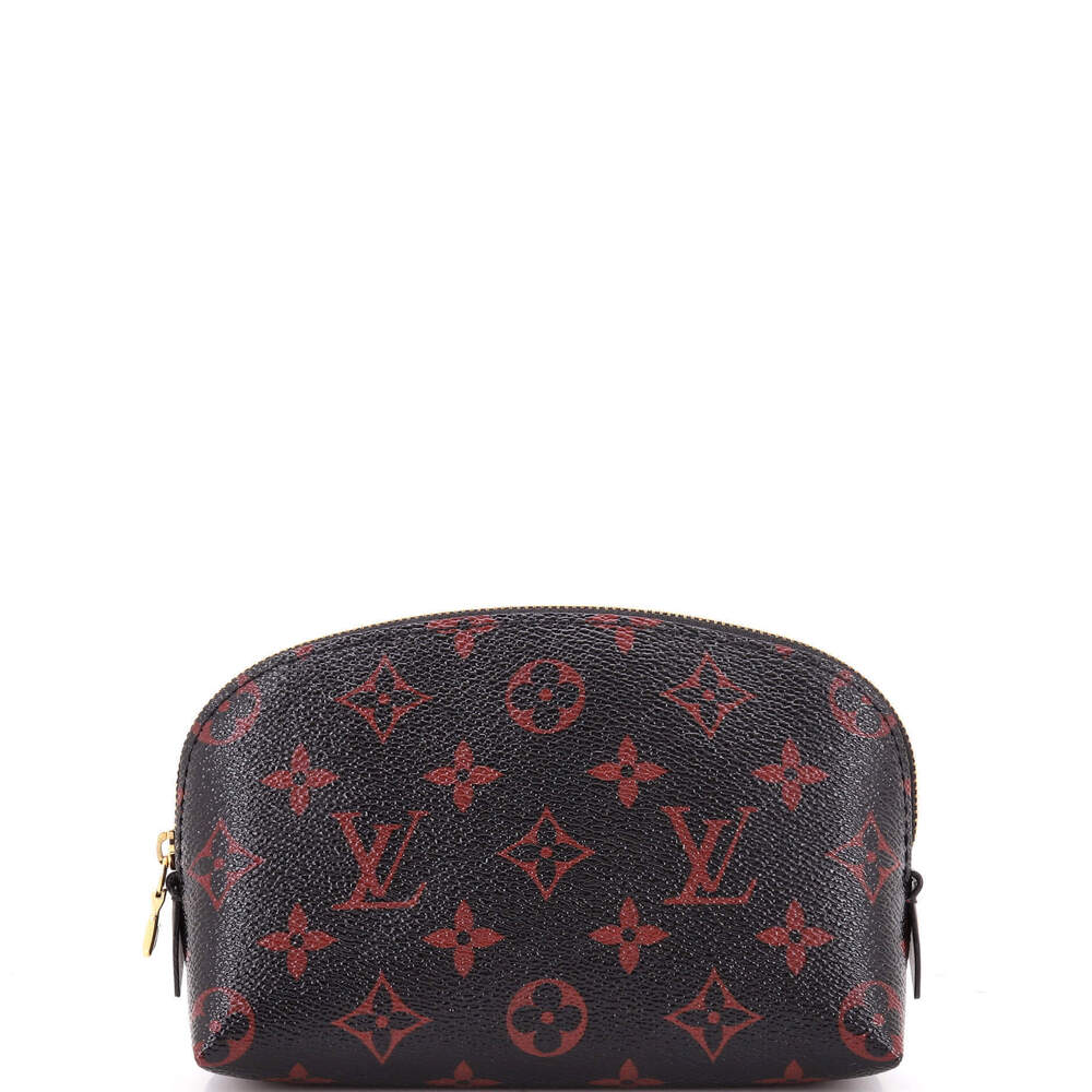 Louis Vuitton PM Cosmetic Pouch Monogram Tomette Canvas